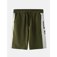 Sports Contrast Side Shorts