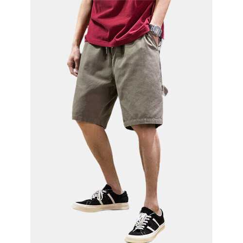 Cargo Shorts Pocket Drawstring Shorts